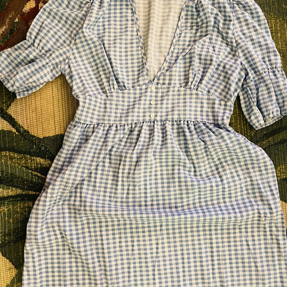 Dorothy blue gingham dress
